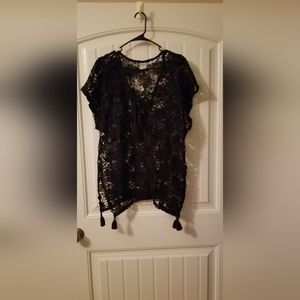 Crochet cover up top